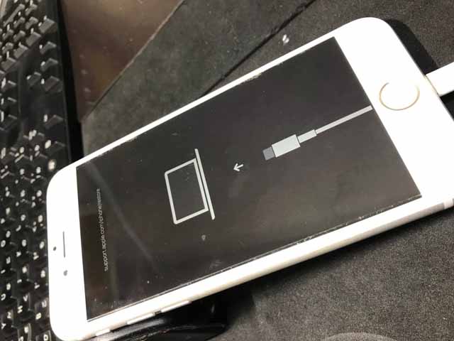 Icloudバックアップ失敗でiphoneがアップルループ 更新でもエラー1671 松本でiphone修理ならアイスマ松本駅前店