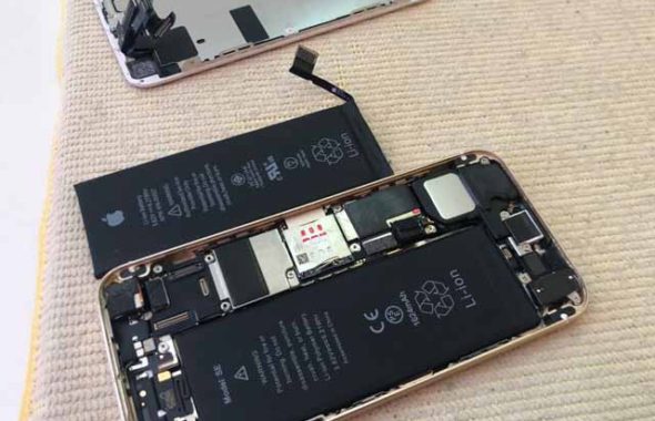 iphone バッテリー