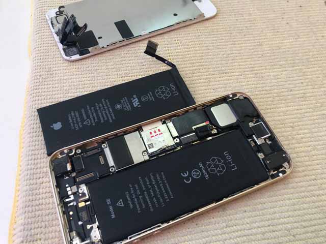 iphone バッテリー