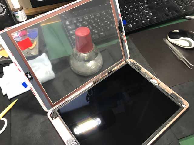 iPhone修理のアイスマ松本店 ipadガラス割れ修理 松本市四賀より