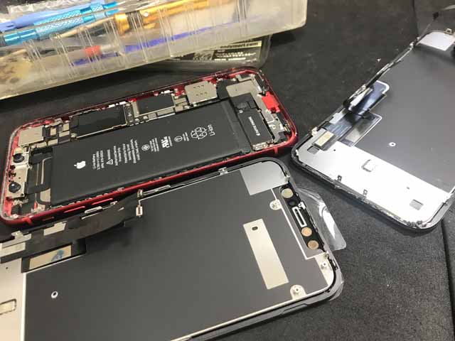 iPhone修理 アイスマ松本 ガラス割れ画面修理