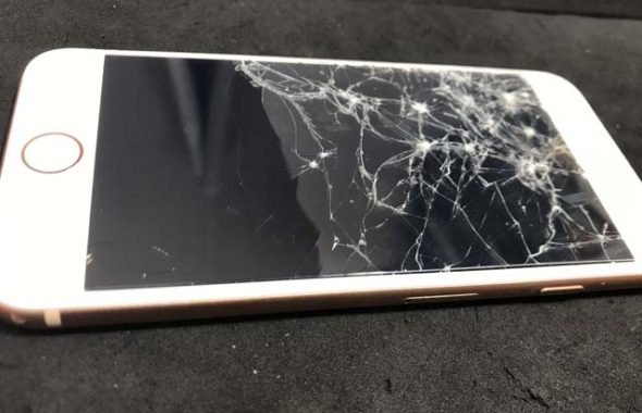 iPhone修理 アイスマ松本 iPhone8 ガラス割れ修理