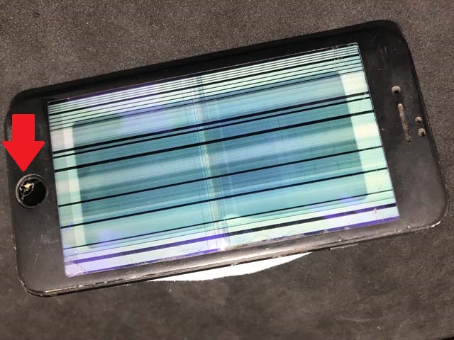 iPhone修理 アイスマ松本 ガラス割れ修理