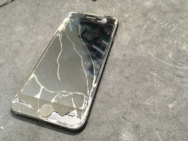 iPhone修理 アイスマ松本 ガラス割れ修理